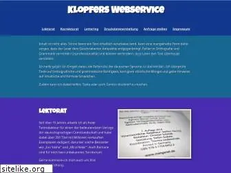 klopfers-webservice.de