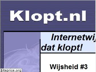 klopt.nl