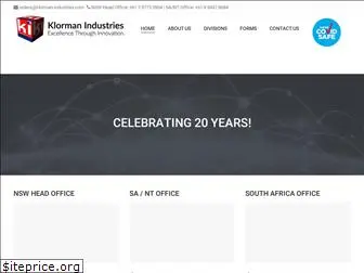 klorman-industries.com