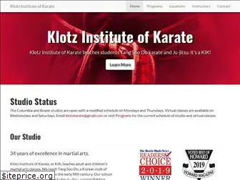 klotzkarate.com