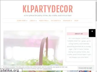 klpartydecor.com