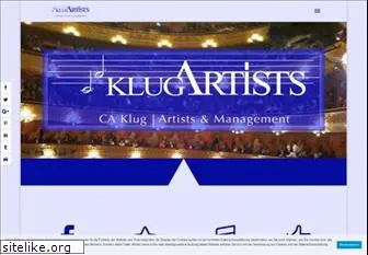 klug-artists.com