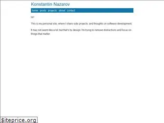 knazarov.com