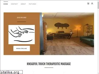 kneadfultouchmassage.com