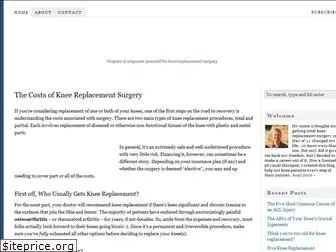 kneereplacementcosts.com