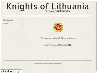 knightsoflithuania.com