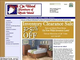 knockonwoodfurnitureri.com