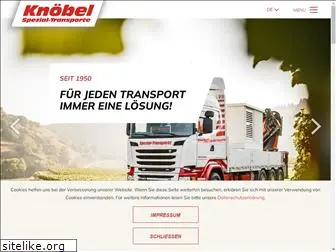 knoebel-spezialtransporte.de