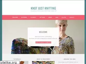 knotjustknitting.com