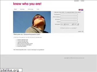 know-who-you-are.com