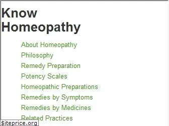 knowhomeopathy.com