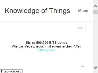 knowledgeofthings.com