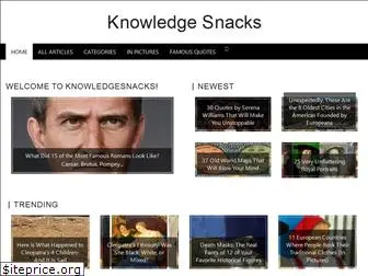 knowledgesnacks.com