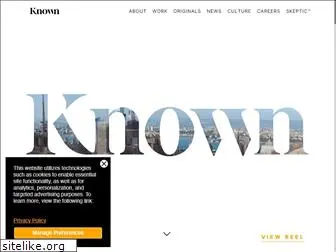 known.is