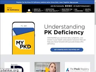 knowpkdeficiency.com