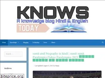 knowstoday.com