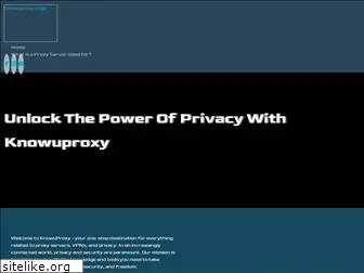 knowuproxy.com