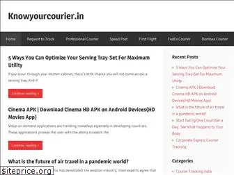 knowyourcourier.in