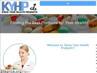 www.knowyourhealthproducts.com