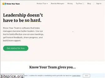 knowyourteam.com