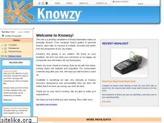 knowzy.com