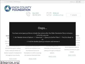 knoxcf.org