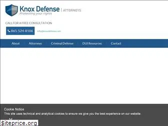 knoxdefense.com