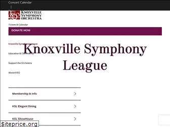 knoxvillesymphonyleague.org