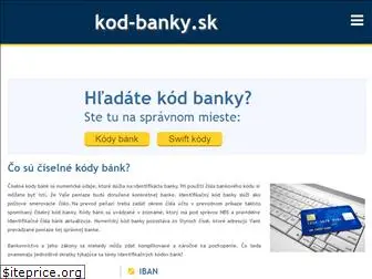 kod-banky.sk