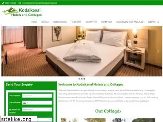 kodaikanalhotelsandcottages.com