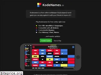 kodenames.io