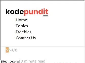 kodepundit.com