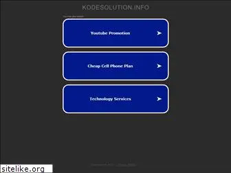 kodesolution.info