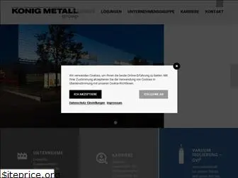 koenigmetall.com