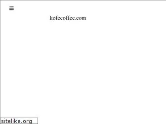 kofecoffee.com