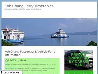 kohchangferries.com