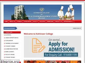 kohinoorcollege.com