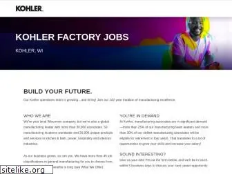 kohlerfactoryjobs.com