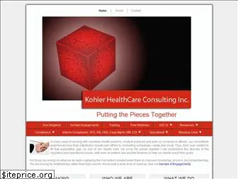 kohlerhealthcareconsulting.com