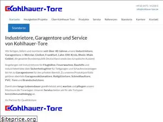 kohlhauertore.de