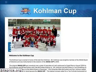 kohlmancup.com