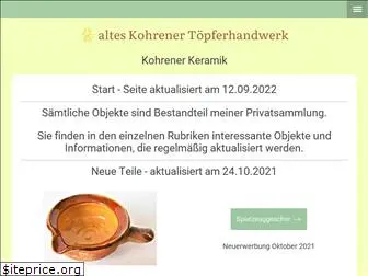 kohrener-keramik.de