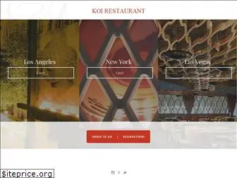 koirestaurant.com