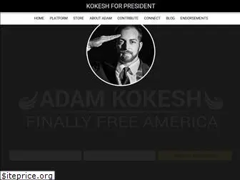 kokeshfornotpresident.com