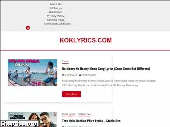 koklyrics.com
