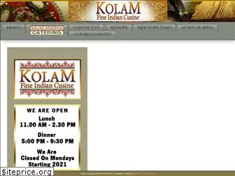 kolamrestaurant.com