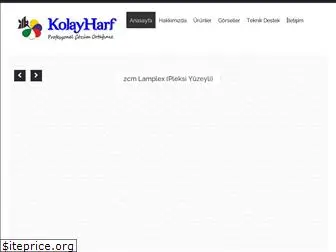 kolayharf.com.tr