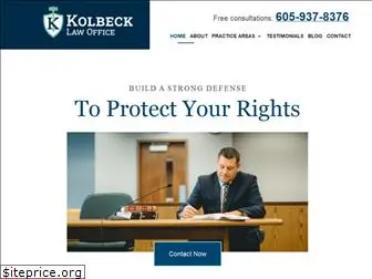 kolbecklaw.com