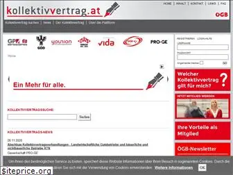 kollektivvertrag.at