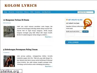 kolom-lyrics.blogspot.com